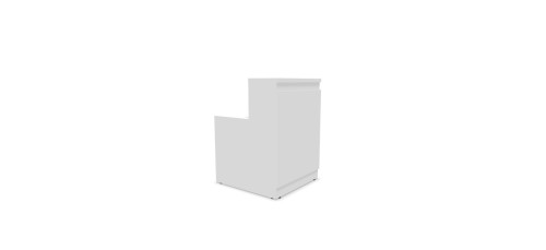 GUEST MODULE H113XW80CM - FREE STANDING - MG CLADDING - MG TOP